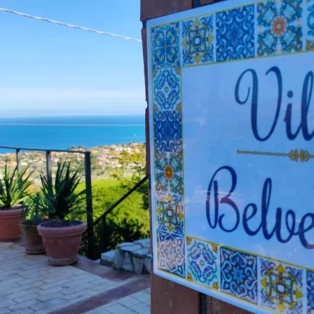 Belvedere Di Altavilla With Pool And Near The Sea Villa