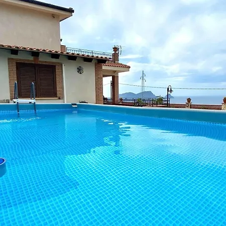 Belvedere Di Altavilla With Pool And Near The Sea * Altavilla Milicia